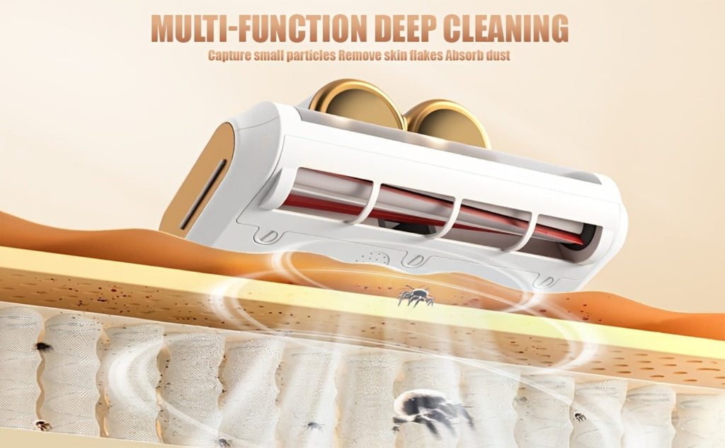 Cordless Mattress Vacuum Cleaner 16Kpa UV Light & 80000 RPM Sonic Technology, 3-Min Fast Charge Handheld Bed Vacuum for Mattress Sofa Carpet Dust Mites - product image 15