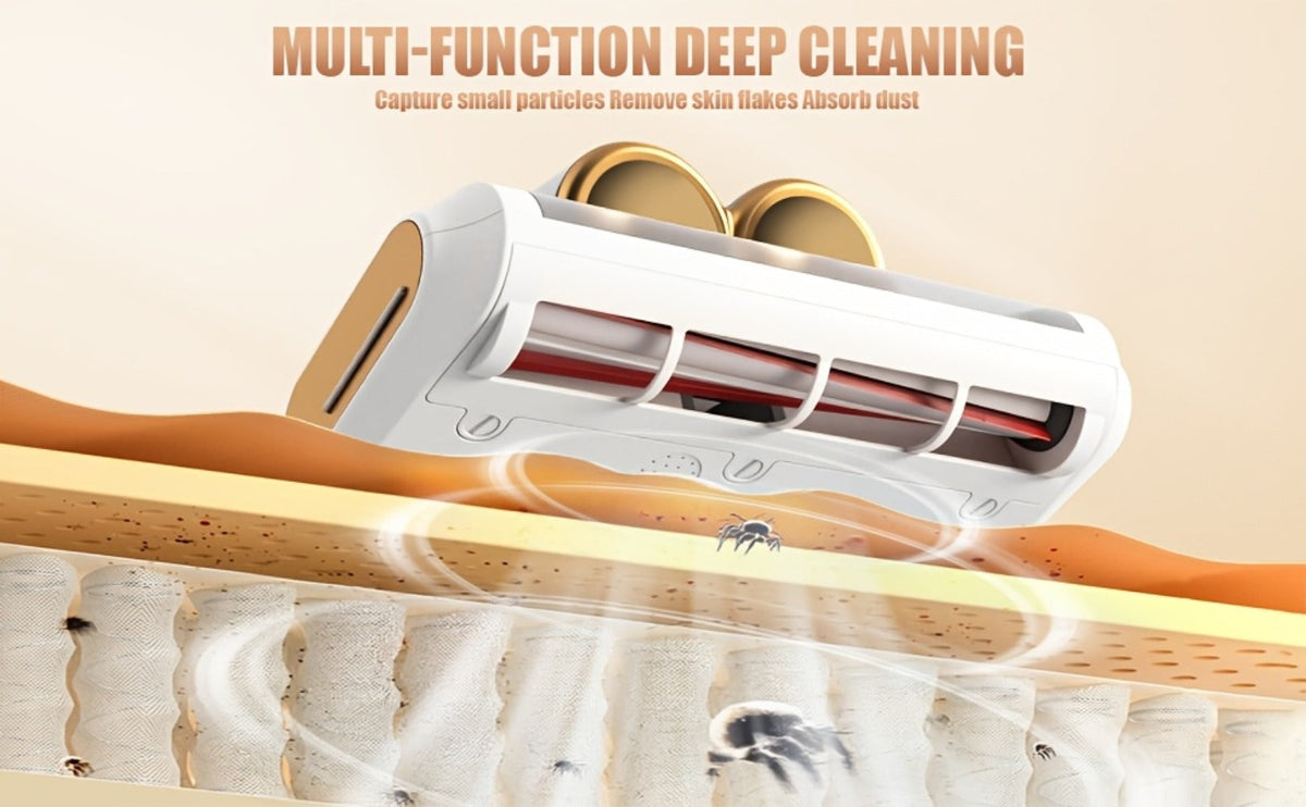 Cordless Mattress Vacuum Cleaner 16Kpa UV Light & 80000 RPM Sonic Technology, 3-Min Fast Charge Handheld Bed Vacuum for Mattress Sofa Carpet Dust Mites - product image 15