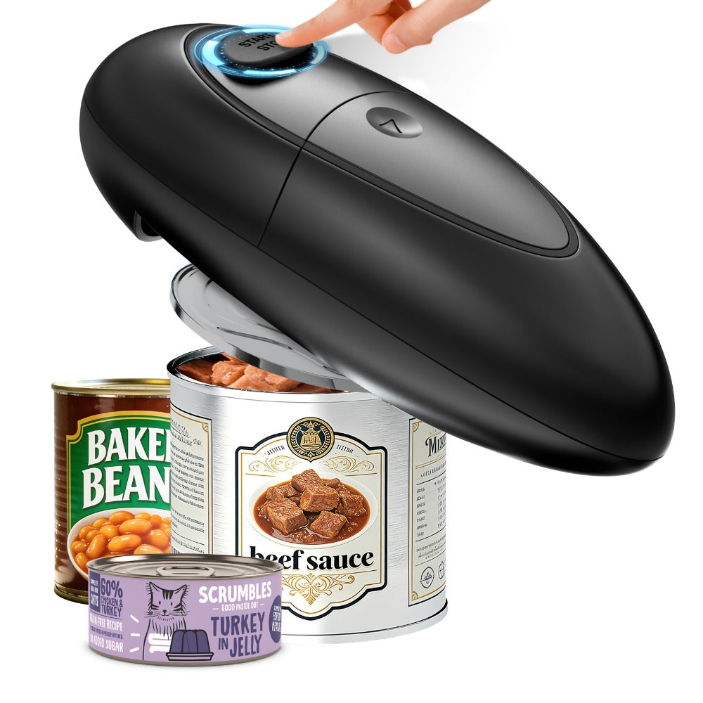 Electric Can Opener One-Touch Automatic – Smooth Edge Battery Operated Handheld Opener for All Can Sizes, Best Kitchen Gadget for Seniors, Arthritis & Weak Hands, Great Gift Idea - product image 12