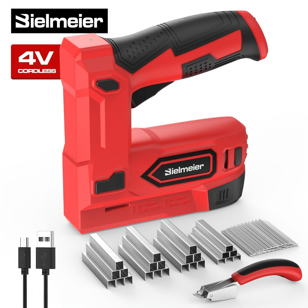 Cordless Stapler Nailer 2-in-1, 20V/4V Brad Nailer Without Compressor, Lightweight with Safety Striker Guard, Battery & Charger Included, 1600/2000 Nails & Staples, for Carpentry,  - product image 11