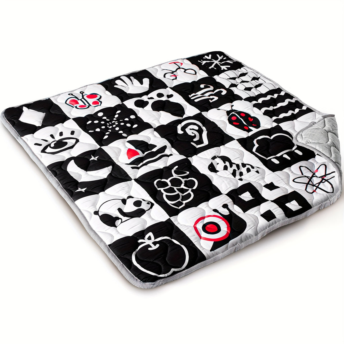 Baby Play Mat, 50x50 Playpen Mat with Super Soft Touch, Activity Mat with Upgraded Anti-Slip Bottom, Machine Washable Crawling Mat for Floor & Picnic - product image 9