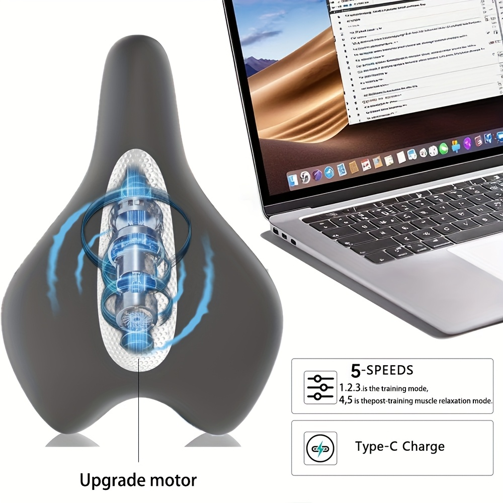 Pelvic Floor Muscle Trainer Cushion – Unisex Rehabilitation Home Fitness Equipment for Men & Women – Electric EMS Massager for Pelvic Floor Exercise & Muscle - product image 4