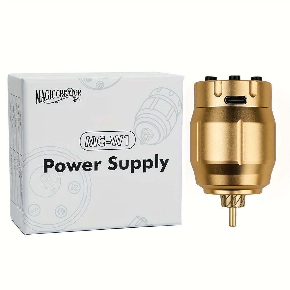 Wireless Tattoo Power Supply Rechargeable — LED Digital Display, RCA Connector, Portable Battery Pack for Rotary Tattoo Machines & PMU Devices, 4 Colors - product image 7