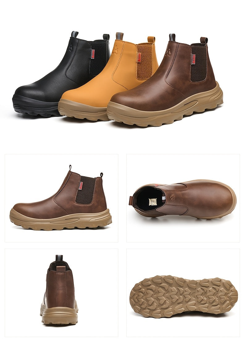 Men's Work Shoes, All-Season Labor Shoes, Work Boots, Comfortable Fabric Insoles, Casual Outdoor Sneakers, Construction Boots - product image 14