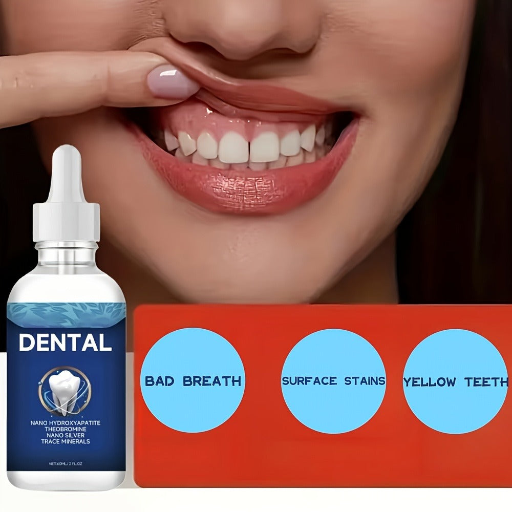 Oral Care Drops with Hydroxyapatite – True Tooth Care Solution for Cavity Protection, Enamel Strengthening & Sensitive Teeth, Daily Gum Health & Fresh Breath Formula, 2.03oz – Idea - product image 5