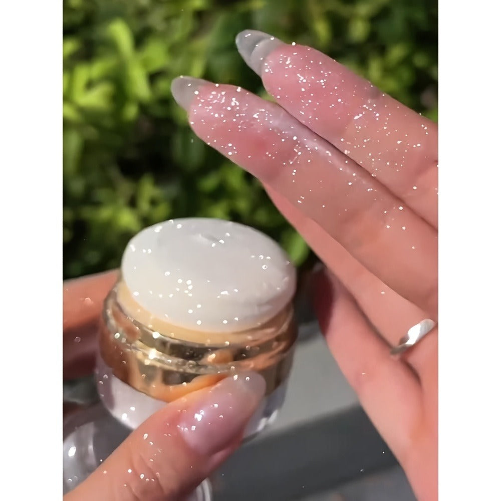 Glitter Highlighter Powder Set 3pcs Shimmer for Face & Body - Radiant Sparkle Fairy Glow Buildable Medium Coverage, Bridal Wedding Festival Party Makeup Gift for Women - product image 2