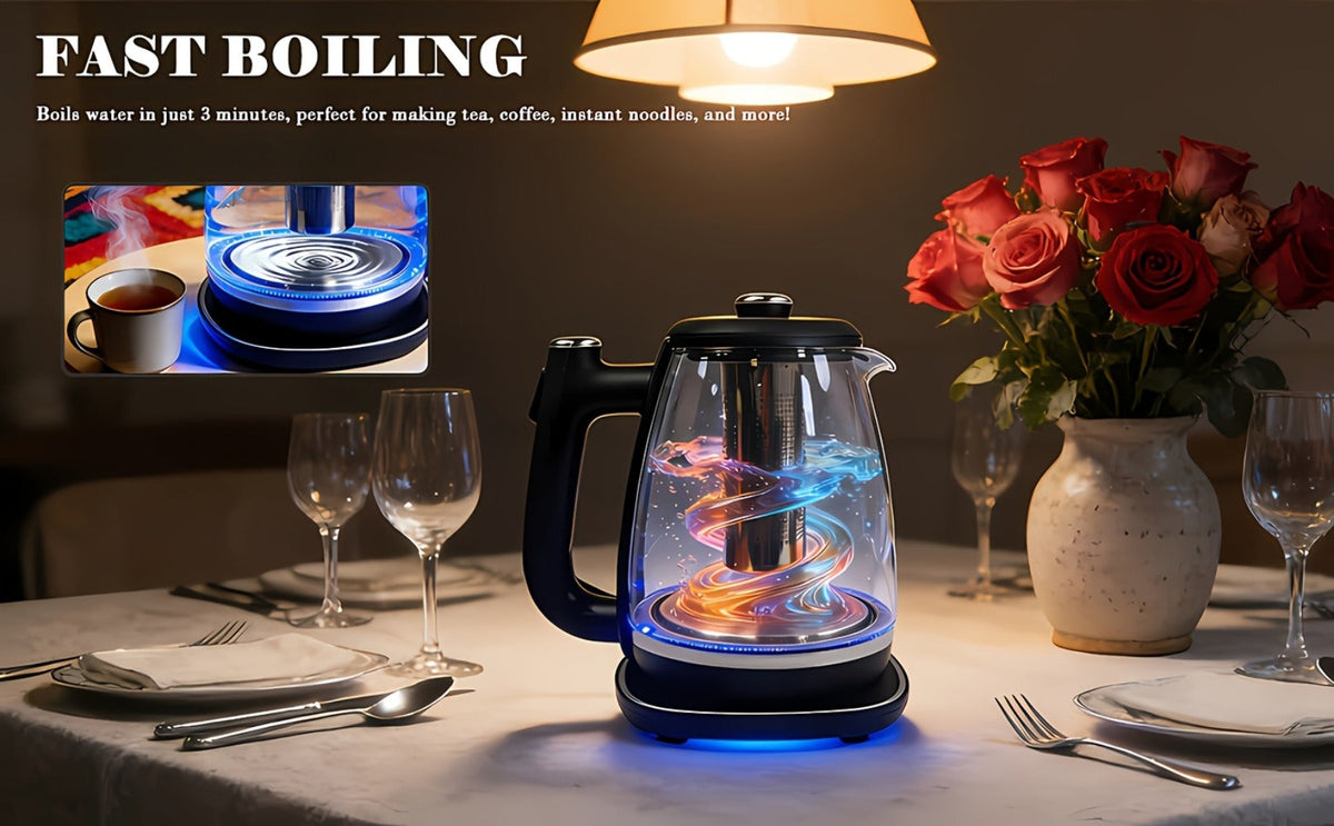 Electric Kettle 1.8L Stainless Steel – Fast Boil with Auto Shut-Off, Boil-Dry Protection, Removable Filter & 360° Swivel Base, BPA-Free Hot Water Kettle for Tea, Coffee & Baby Form - product image 13