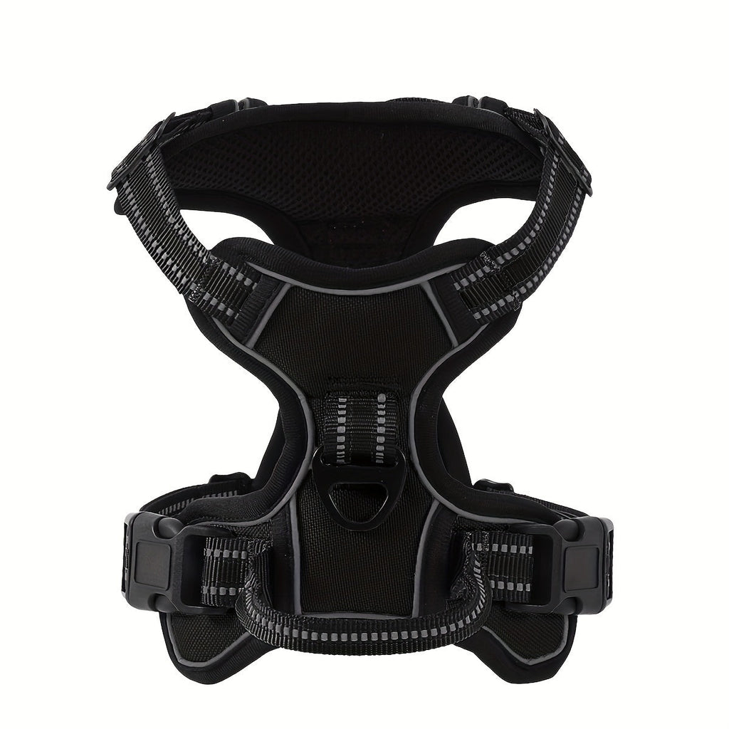 Heavy Duty Reflective Vest for Small Medium Large Dogs Walking Training – No Pull Dog Harness with Front Clip & Handle - product image 2