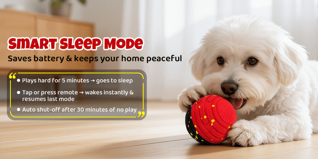 Remote-Controlled Interactive Dog Toy Ball – Indoor & Outdoor Use – Self-Rolling Bouncing Ball for Small, Medium & Large Dogs - product image 14