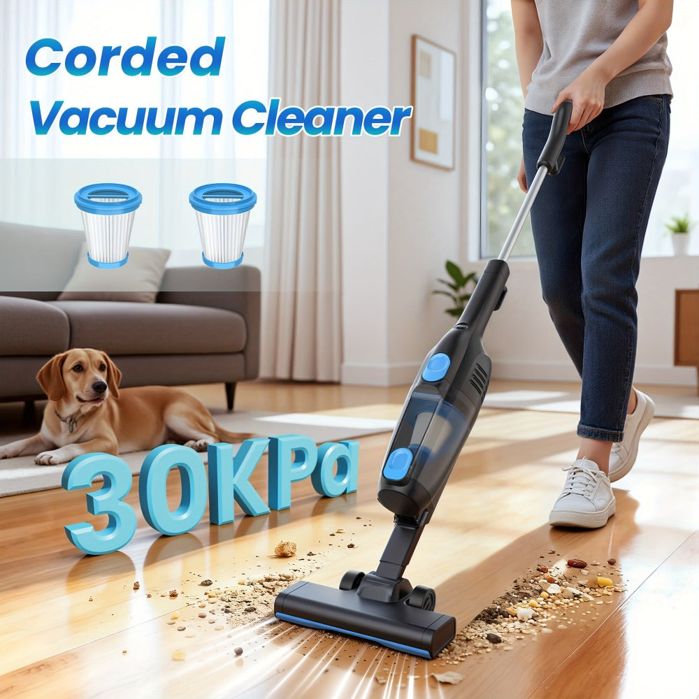 Cordless Stick Vacuum 30KPa 600W Motor 68oz Bagless Upright Lightweight Vacuum Cleaner for House Car Hard Floor Carpet Pet Hair Multi-Color - product image
