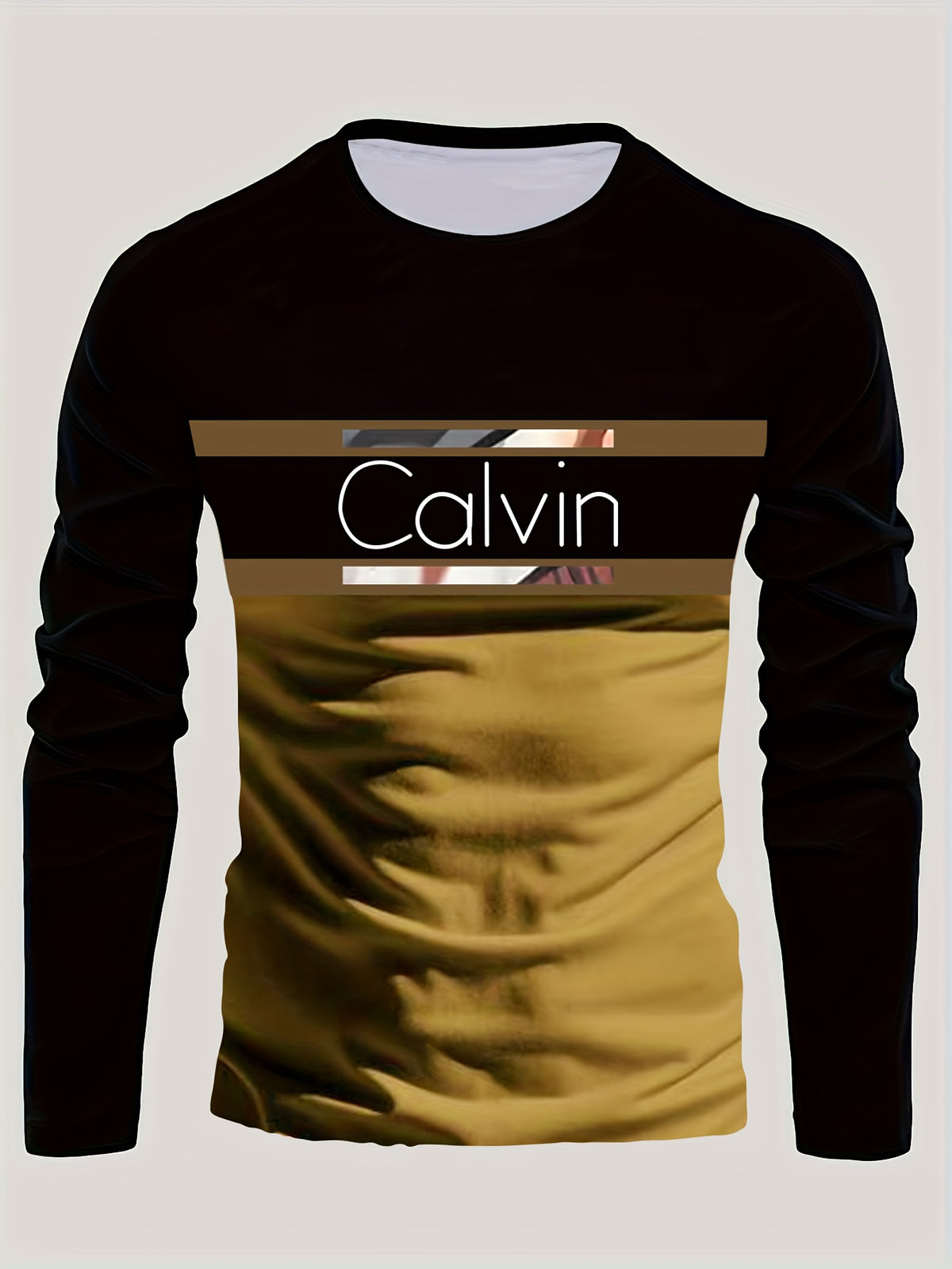 Men's , 3D Digital Printing Men's Crew Neck Long-sleeved T-shirt Halloween, Christmas, Gifts for Family and Friends - product image 26