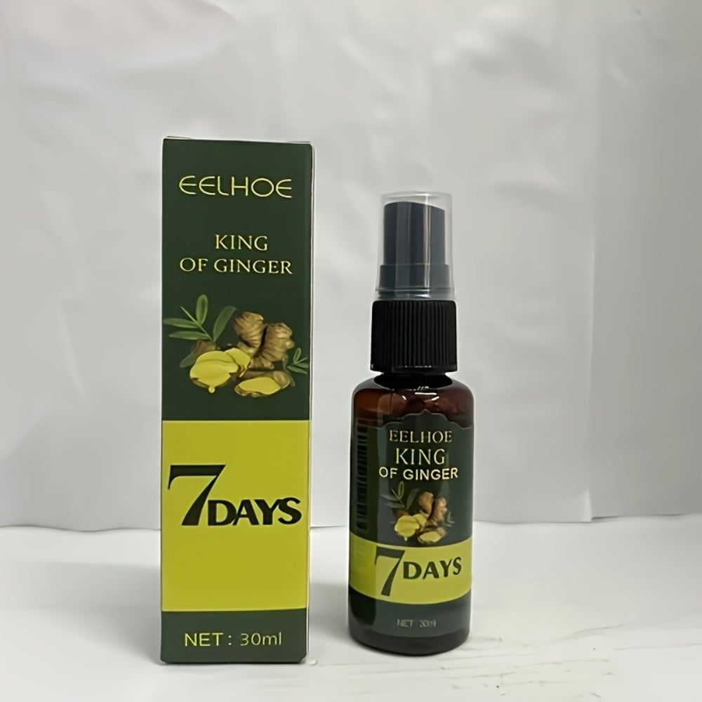 Ginger Root Hair Oil 2-Pack with Biotin Essence — Scalp Massage Treatment, Deep Moisturizing, 7-Day Strengthening & Nourishing Formula for Hair Loss, All Hair Types, Gift for Women - product image 3