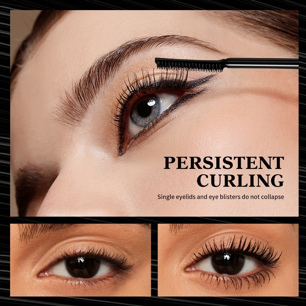 Waterproof Mascara 2-Pack Volumizing Lengthening Curling Long-Lasting Smudge-Proof Precision Brush – Lash Extender for Bold Defined Dramatic Lashes Eye Makeup Set for Women All Las - product image 8