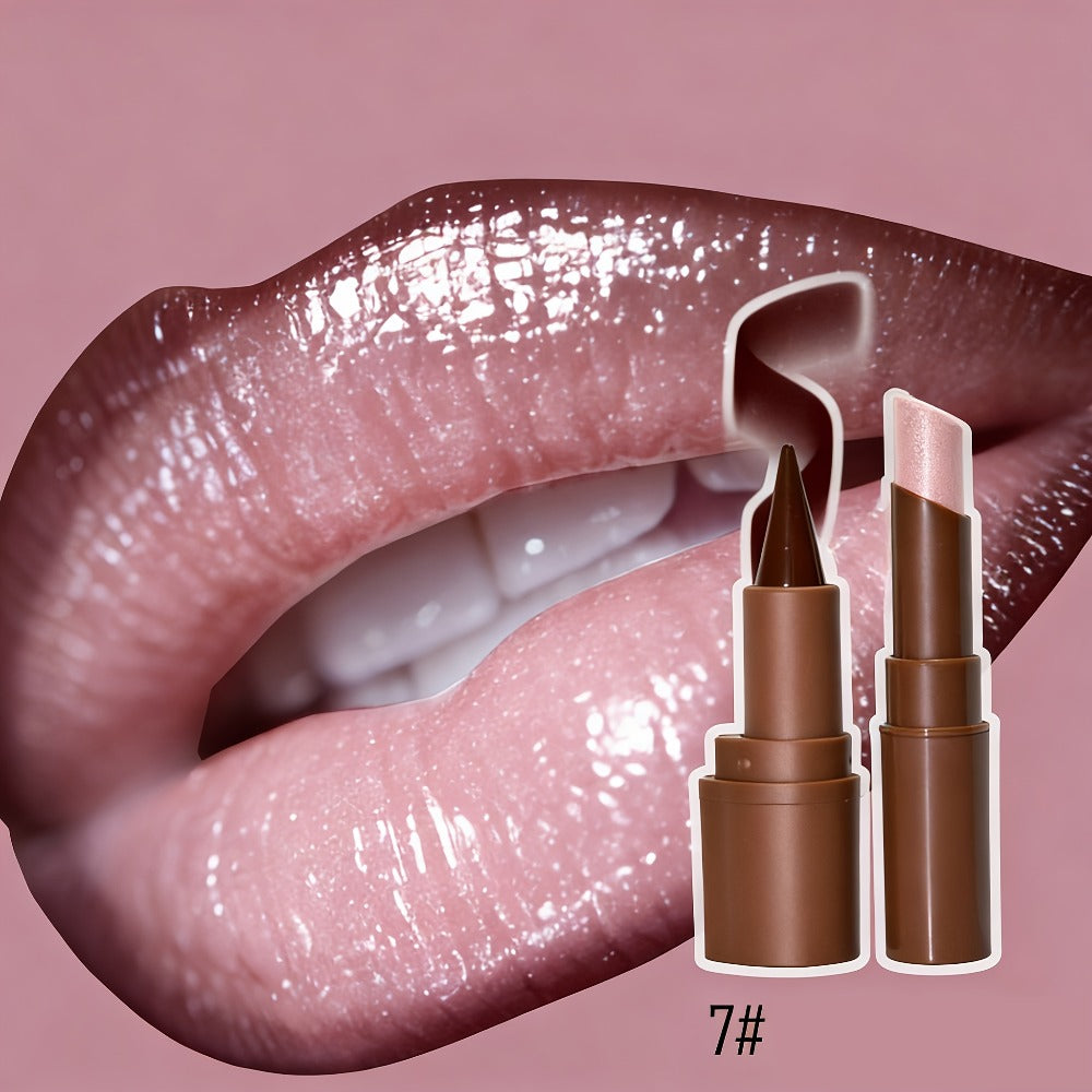 Metallic Lipstick & Lip Liner Pen Set for Women – 3D Full Lip Shape High-Shine Glossy Finish, Long-Lasting Smudge-Proof All-Day Wear, Multi-Shade Fuller Lips Look, 4 Shades - product image 10
