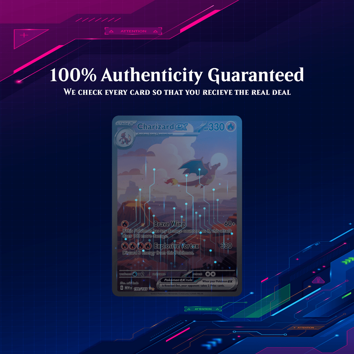 Elite Hit Collector Bundle 100+ Cards | 1 Guaranteed IR SIR EX GX V VSTAR VMAX or Full Art + 10 Holos + Plastic Deck Box | Gift for Kids Teens & Collectors - product image 3