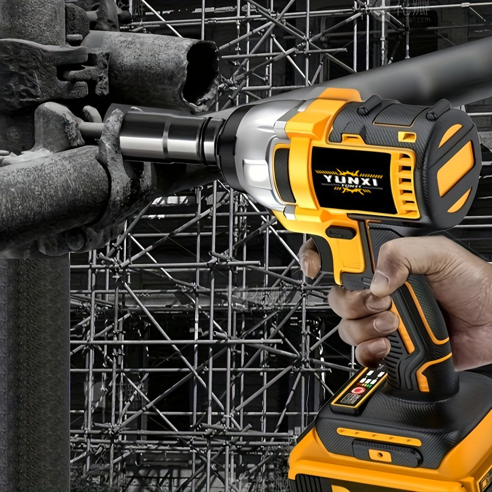21V Cordless Drill Brushless Impact Wrench Multifunctional – Lithium Battery, Quick Charger, Variable Speed, Tighten Screws & Bolts, Compact Power Tool for Home, Car Repair & DIY – - product image 14