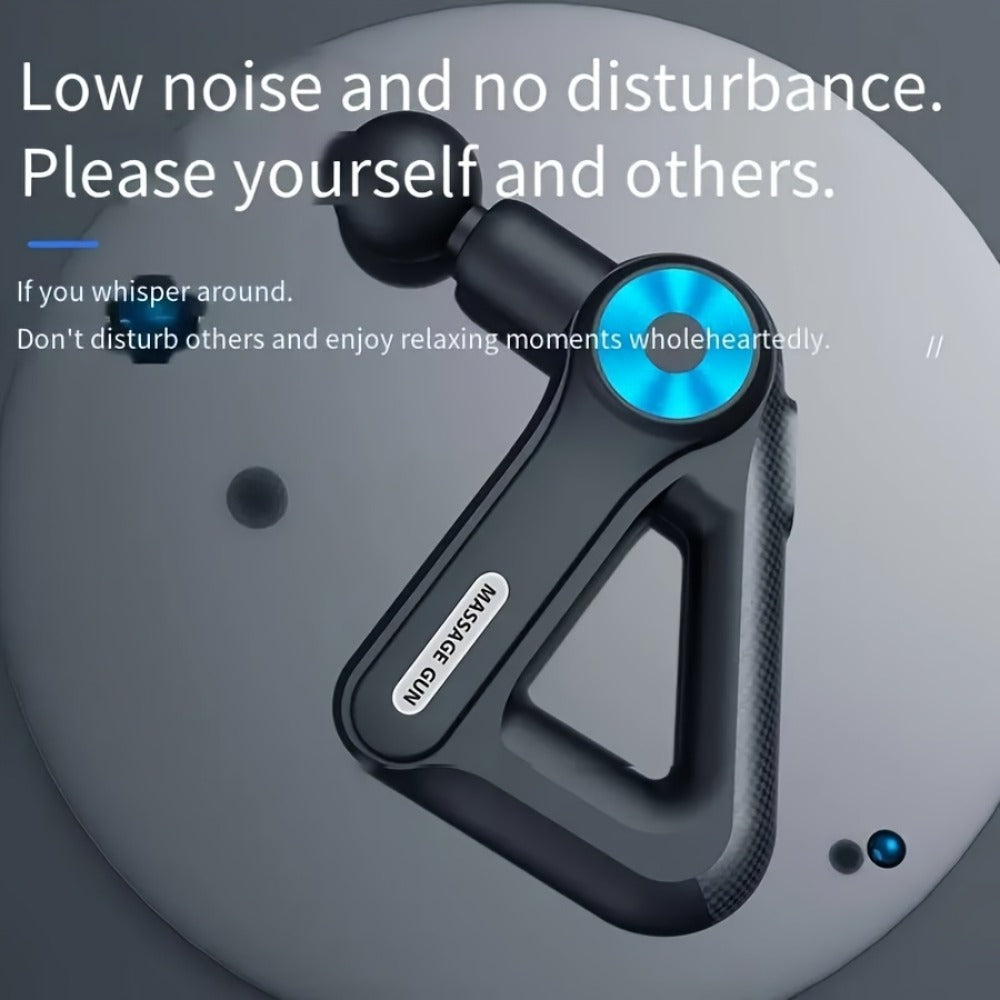 Massage Gun Deep Tissue Percussion Massager Portable | 9 Attachments 9 Speed Settings Muscle Relief Fatigue Recovery Pain Alleviation | Compact Handheld Body Massager for Athletes  - product image 8