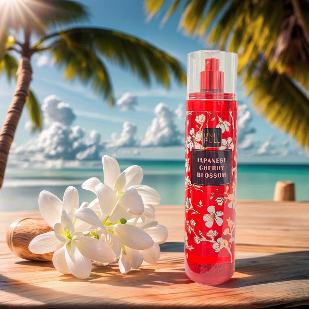 Body Mist Perfume Spray 8oz – 12 Scents Floral Hair & Body Fragrance for Women, Rose, Cherry Blossom, Beach, Long-Lasting Light Scent, Unisex Daily Wear Gift - product image 12