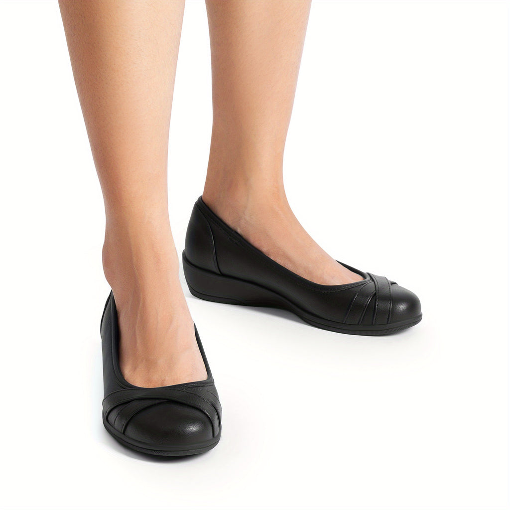 Casual Flat Shoes for Women with a Comfortable Round Toe and Low Heel, Soft-Soled for Long Walks and All-Day Standing, Gift for Ladies - product image 4