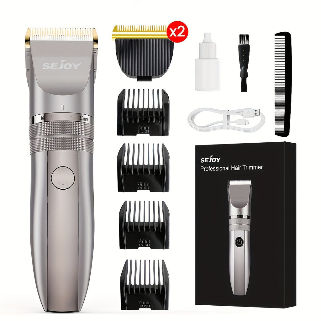 Beard Trimmer for Men Cordless Electric USB Rechargeable with Precision Dial 5-Level Adjustable – Mustache Facial Hair Trimmer Grooming Tool, Perfect Men's Gift - product image 13