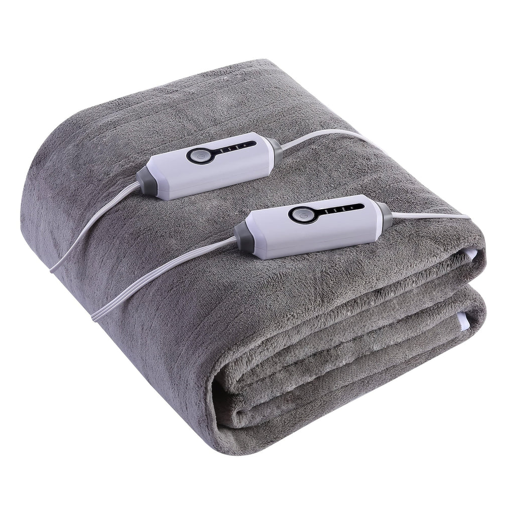 Heated Mattress Pad Queen King Twin Full – Soft Coral Fleece Electric Bed Warmer Under Blanket with 4 Heating Levels, 10-Hour Auto Shut Off, Fast Heating – Cozy Winter Bedding Warm - product image 13