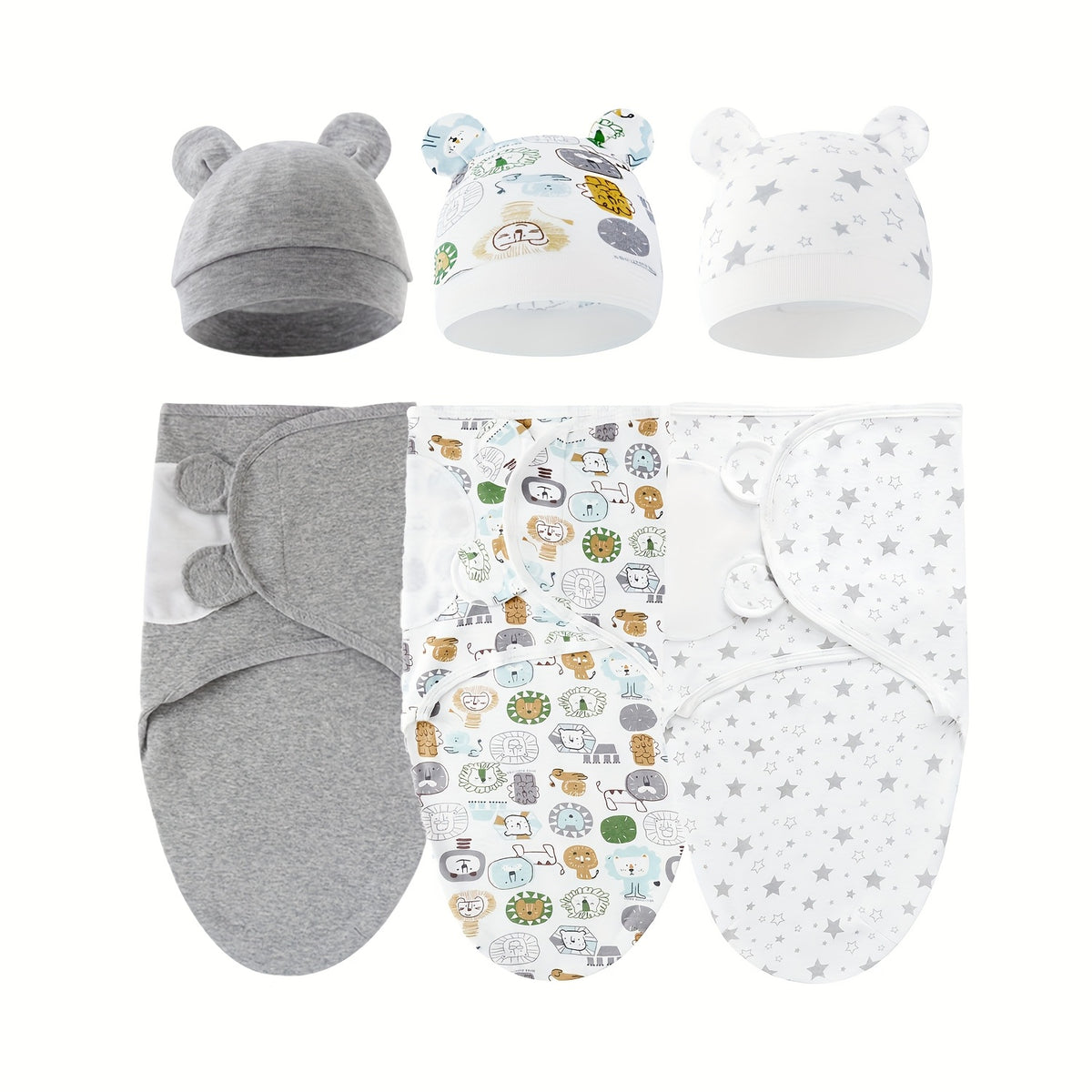 Newborn Blanket and Baby Hat, Suitable for 0-3 Months Old, The Design Mimics The Shape of The Womb and Is Available in Multiple Colors. A Must-Have for Newborns - product image 18