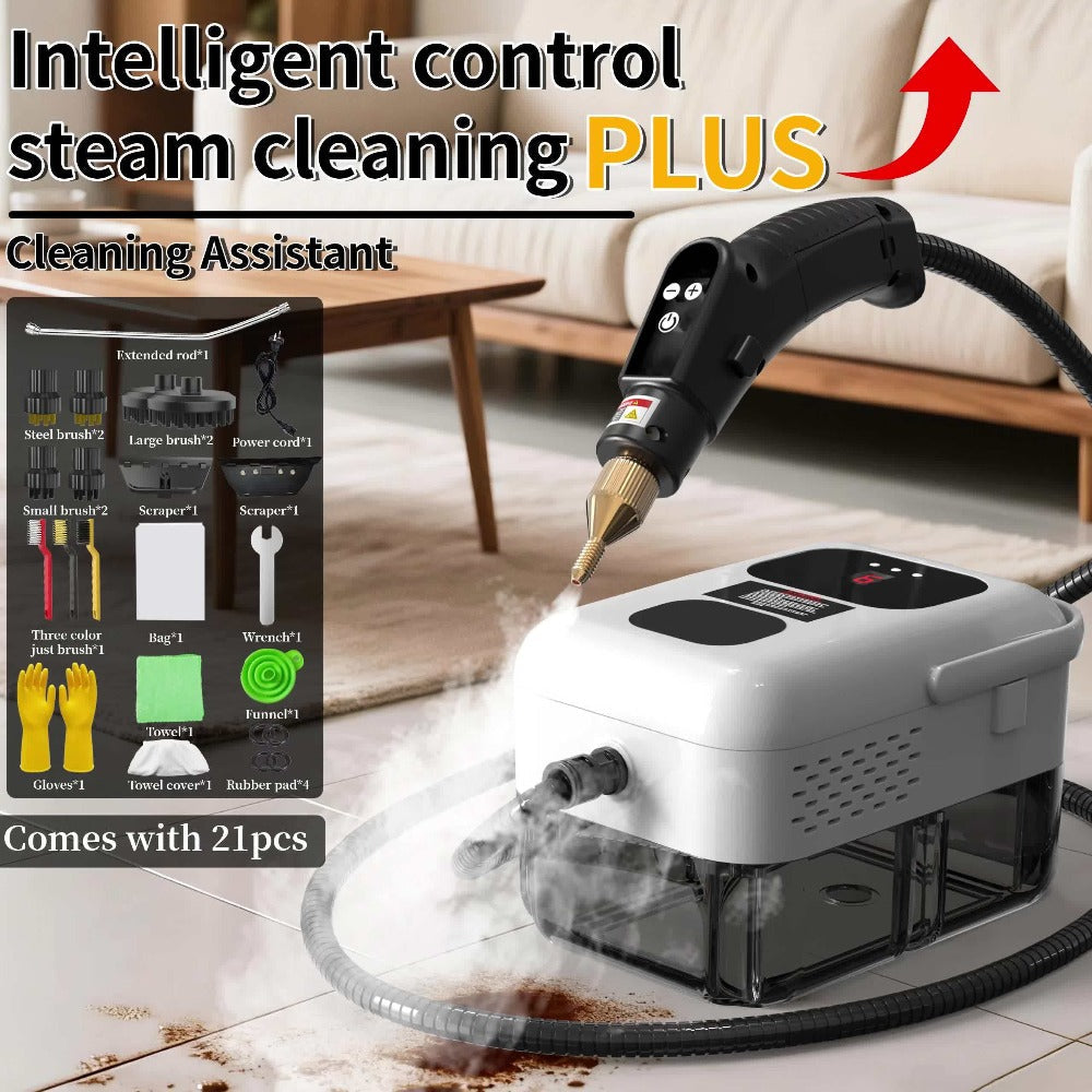 Portable Steam Cleaner High-Temperature High-Pressure Handheld Steamer for Home, Carpet, Tile & Grout Cleaning – 9-Speed Adjustable, 3 Models: Basic, Upgraded & Smart - product image 17