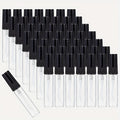 Mini Glass Spray Bottles 5ml 50 Pack Fine Mist Atomizer Refillable Black UV Glass Travel Perfume Bottles for Perfume Cologne Essential Oil Facial Mist Toner Setting Spray Sampling - product image 11