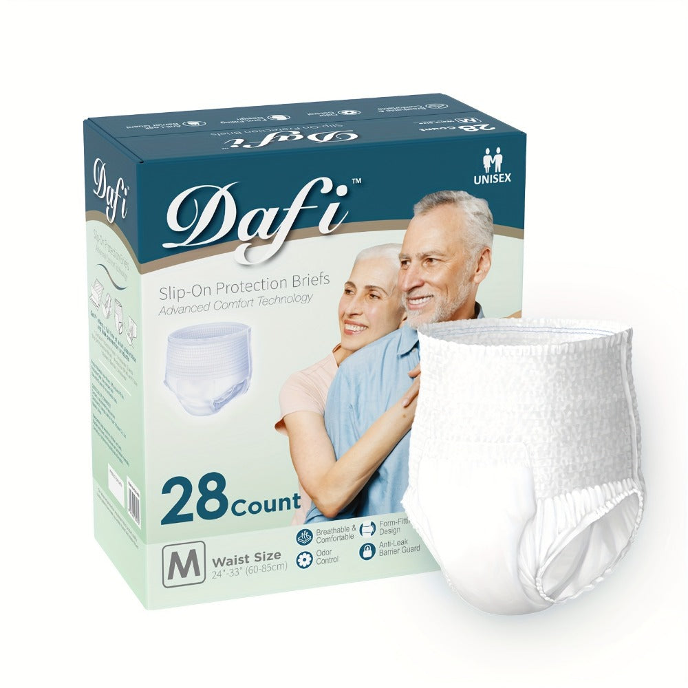 Adult Incontinence Underwear for Women Men Disposable Pull Up Briefs Overnight Bladder Control Maximum Absorbency M L XL 2XL 24 26 28 Count - product image 3