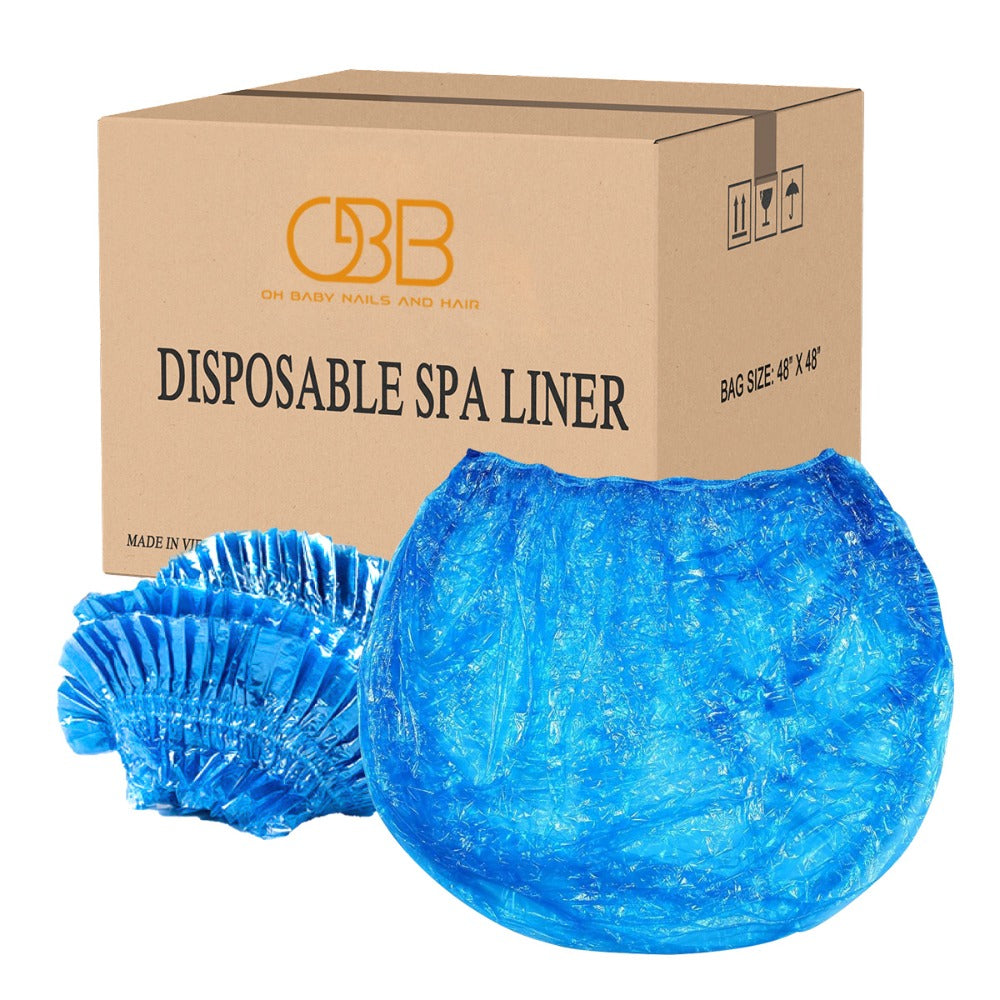 Disposable Pedicure Liners 400 Pack Single-Use HDPE Foot Bath Bowl Bags — Elastic Fit, Hygienic Nail Salon Foot Soak Liners for Professional Spa & Home Use, Easy No-Scrub Cleanup - product image 8