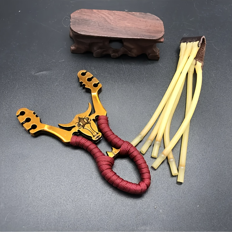 Outdoor Slingshot Set – Backyard Target Practice & Holiday Gift – Professional Recreational Shooting Sport Slingshot for Adults & Kids - product image 3