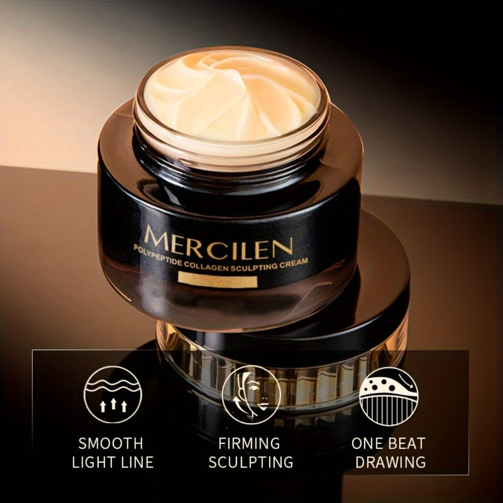 Hyaluronic Acid Collagen Face Cream with Squalane & Glycerin — Alcohol-Free Hydrating Firming Moisturizer for Normal to Sensitive Skin Unisex Daily Skincare - product image 12
