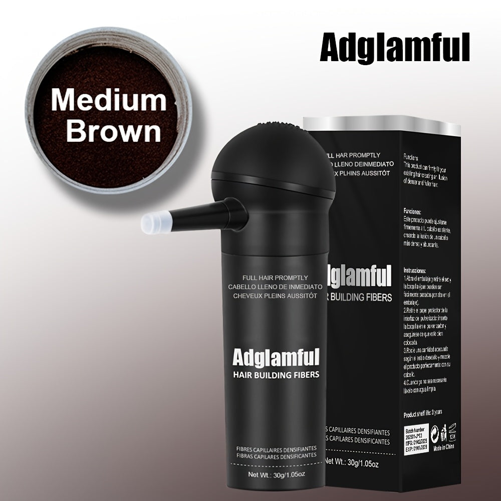 Thinning Hair Concealer Fibers 2-in-1 Kit with Spray Bottle - Instant Thickening Powder for Fuller Thicker Natural Look Covers Bald Spots Receding Hairline All Hair Types Women Men - product image 15