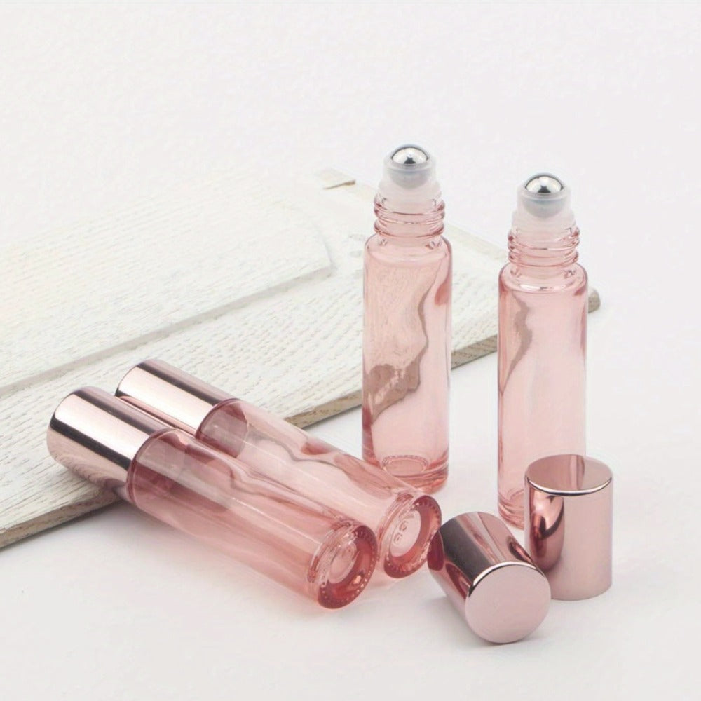 Glass Roller Bottles for Essential Oils 28 Pack 10ml – Bulk Refillable Roll-On Perfume Containers with Stainless Steel Roller Balls, Opener & Funnel, Leak-Proof Travel Bottles for  - product image 3