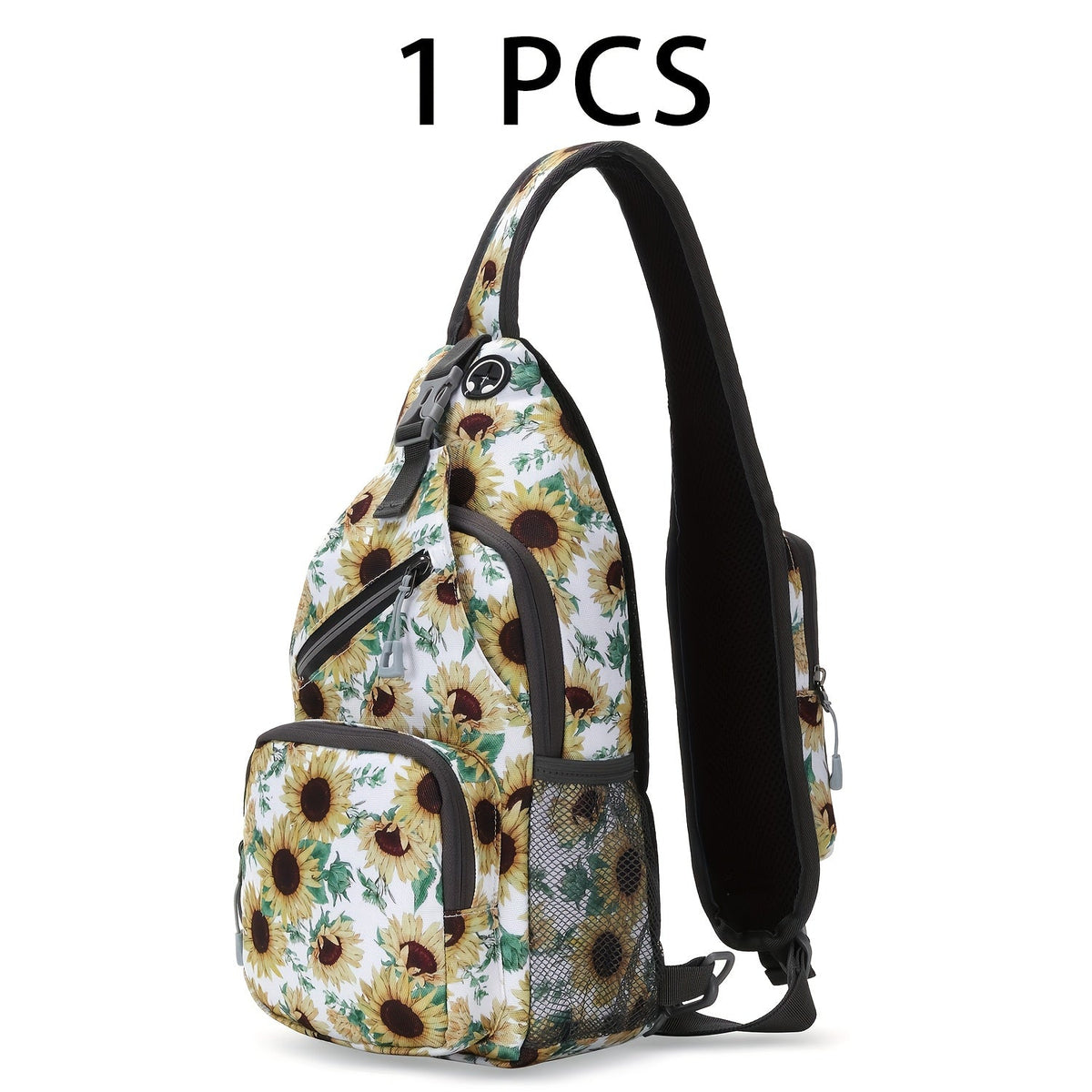 Crossbody Bag for Women & Men, Large Capacity Single Shoulder Bag with Zipper, Featherlight Multi-Pocket Design, Casual Sling Bag for Travel, Hiking, Work - product image 15