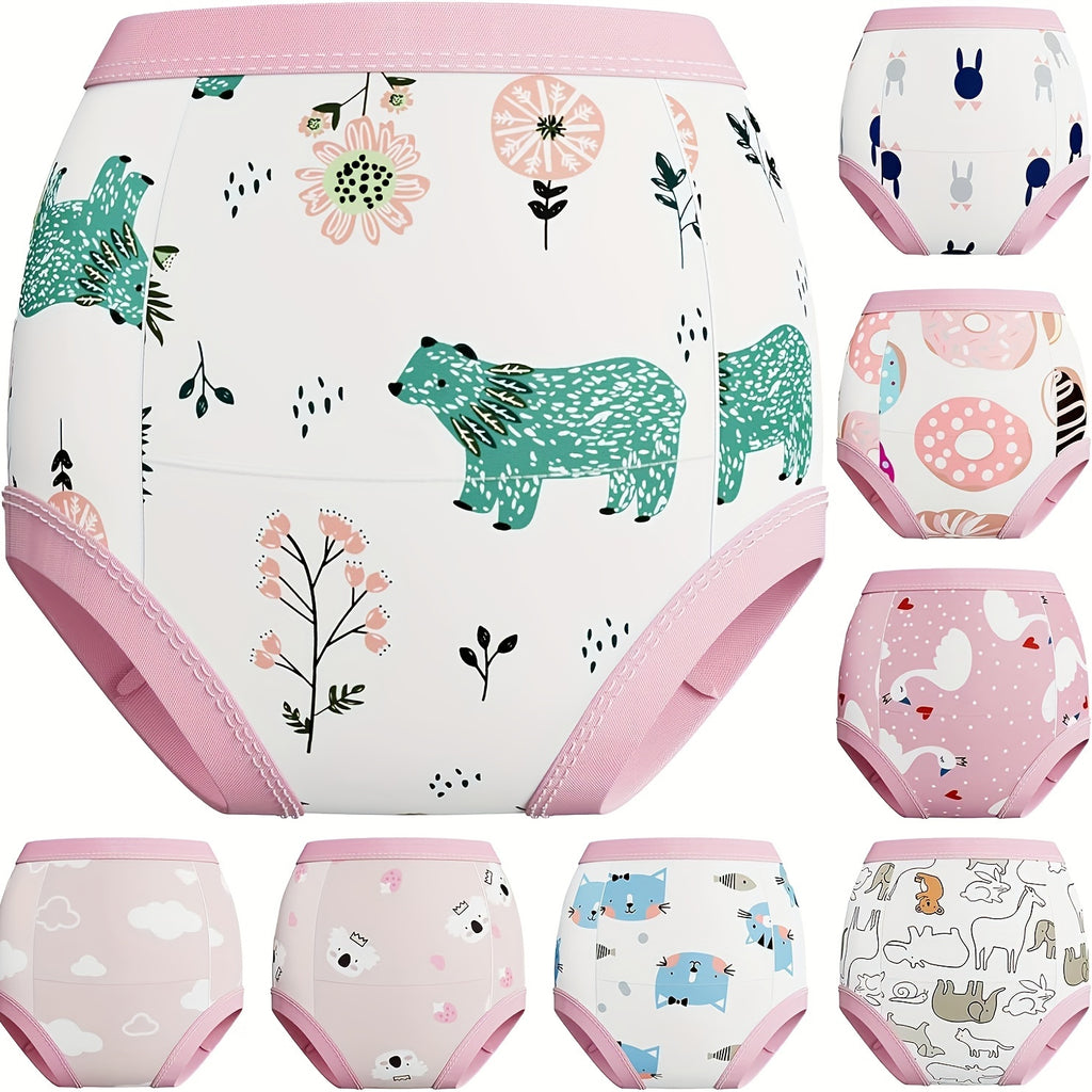 Potty Training Underwear, Toddler Absorbent Training Pants, Toddlers Pee Training Diaper Underwear Girl - product image