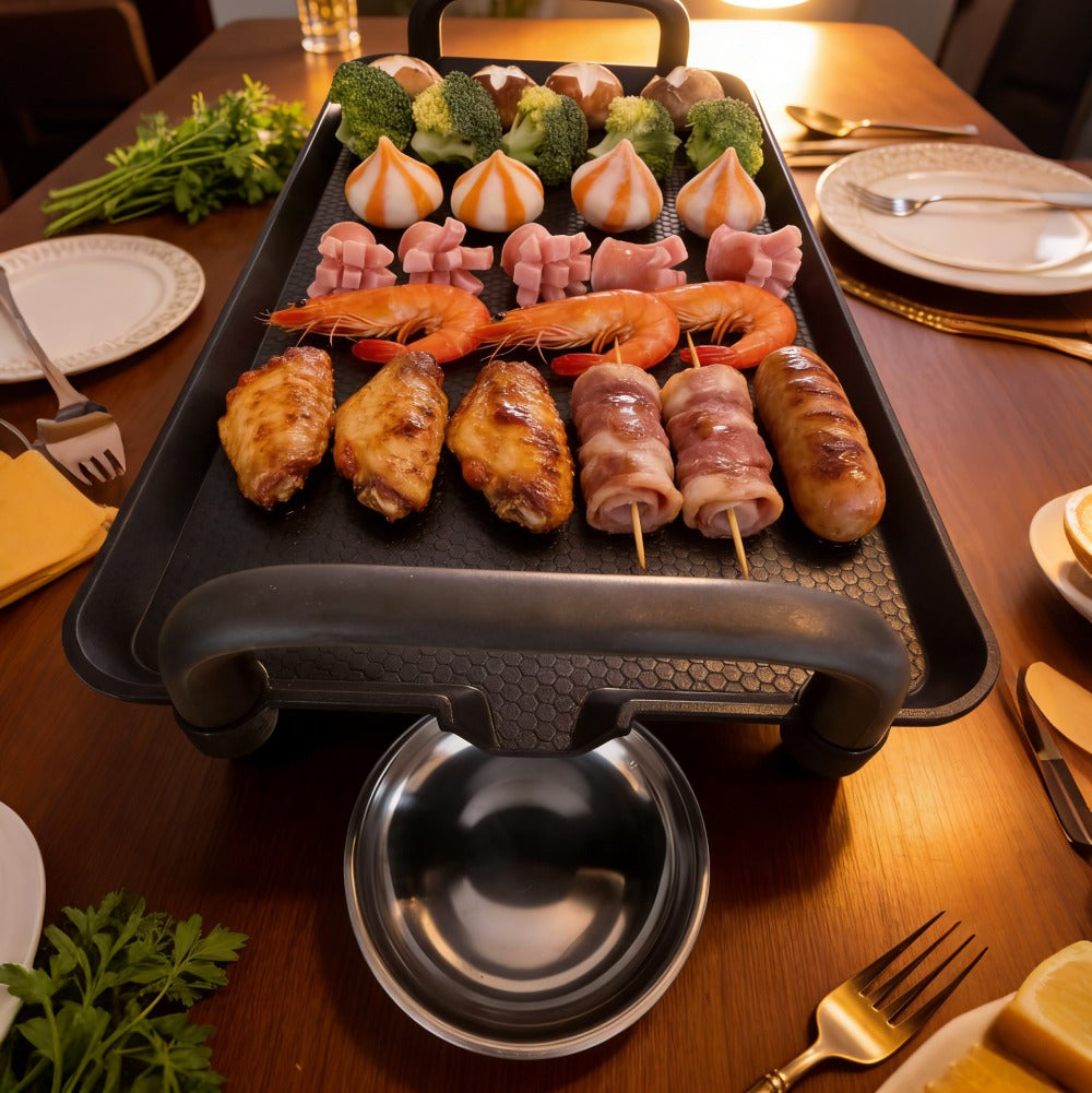 Electric Griddle with Non-Stick Coating - Large Submersible Cooking Surface, Make 15 Eggs at Once, Hassle-Free Cleanup, 2 Sizes Available - Perfect for Breakfast, Pancakes & Family - product image 19