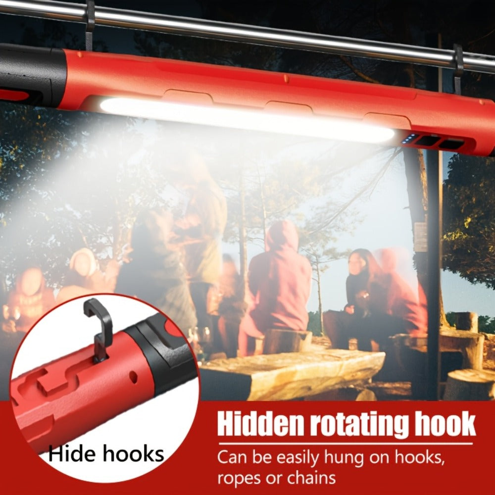 LED Work Light Bar 3000LM Rechargeable Construction Site Lighting Lamp – Hanging Hook, Portable Underhood Work Light for Auto Repair, Garage, Mechanical Maintenance & Emergency Use - product image 11