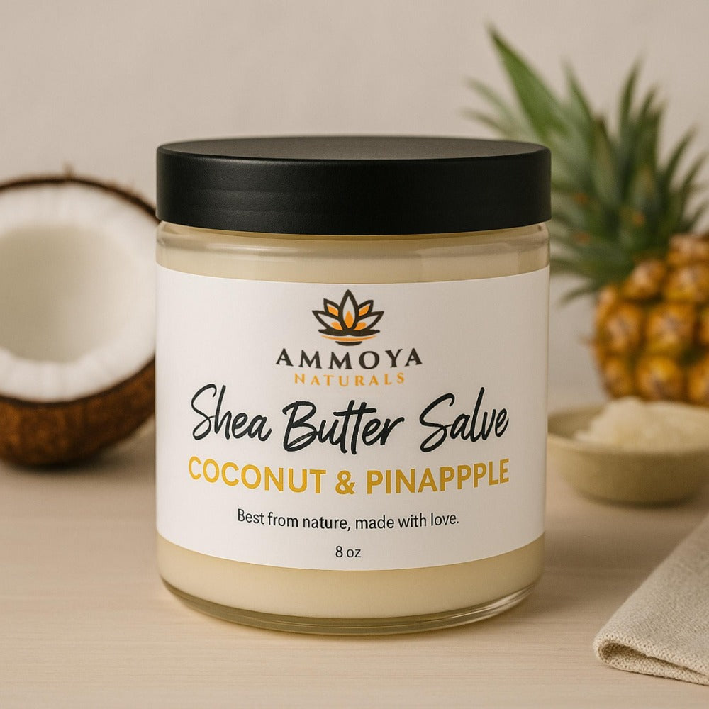 Body Butter for Dry Skin Shea Cocoa Butter Moisturizer Alcohol-Free Deep Hydration Silky Smooth 6 Scents Lavender Eucalyptus Chamomile Pink Grapefruit Coconut Pineapple Unscented 2 - product image 5