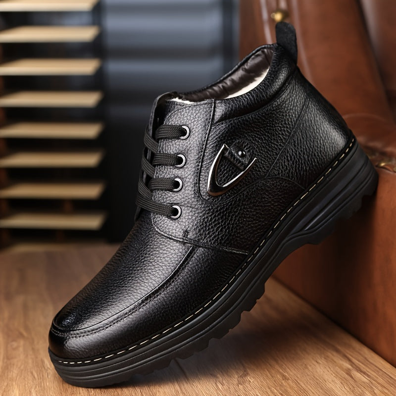 Warm Men's Shoes with Velvet 5852