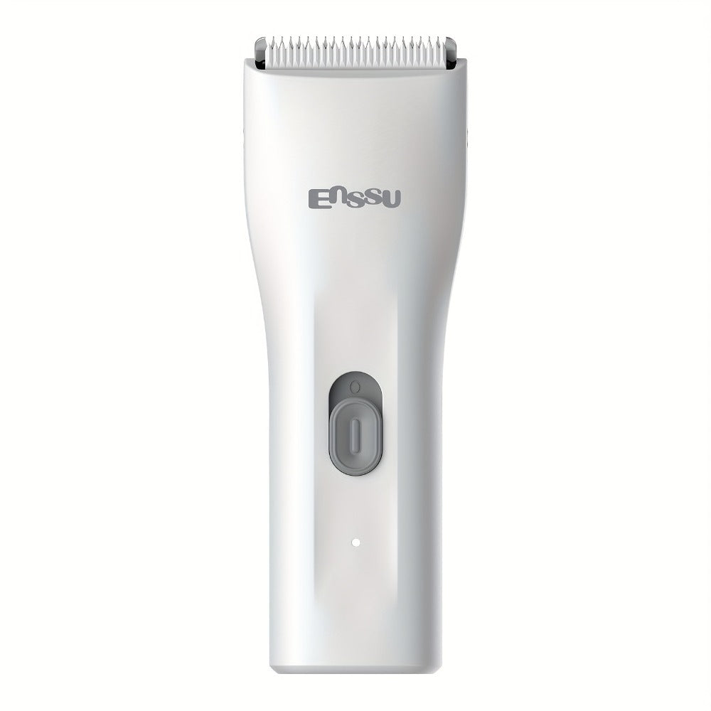 Ceramic Blade IPX7 Waterproof Ball Trimmer for Men Replaceable Head Electric Groin Pubic Body Hair Shaver LED Battery Display Safe Gentle Grooming Sensitive Areas Black Blue White - product image 7