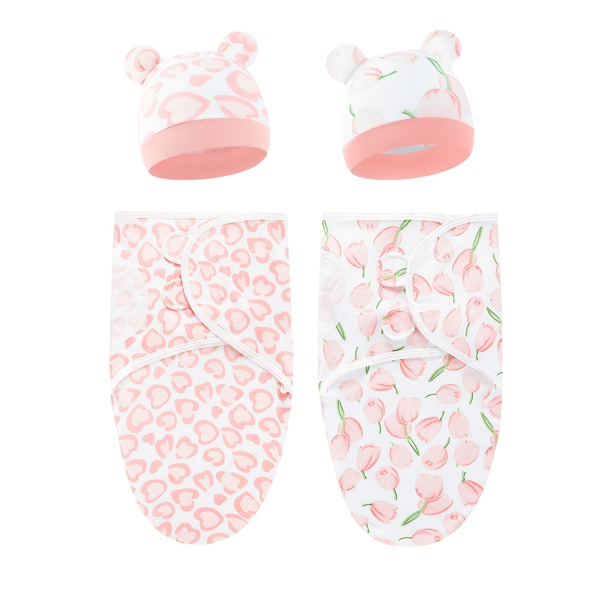 Newborn Blanket and Baby Hat, Suitable for 0-3 Months Old, The Design Mimics The Shape of The Womb and Is Available in Multiple Colors. A Must-Have for Newborns - product image 19