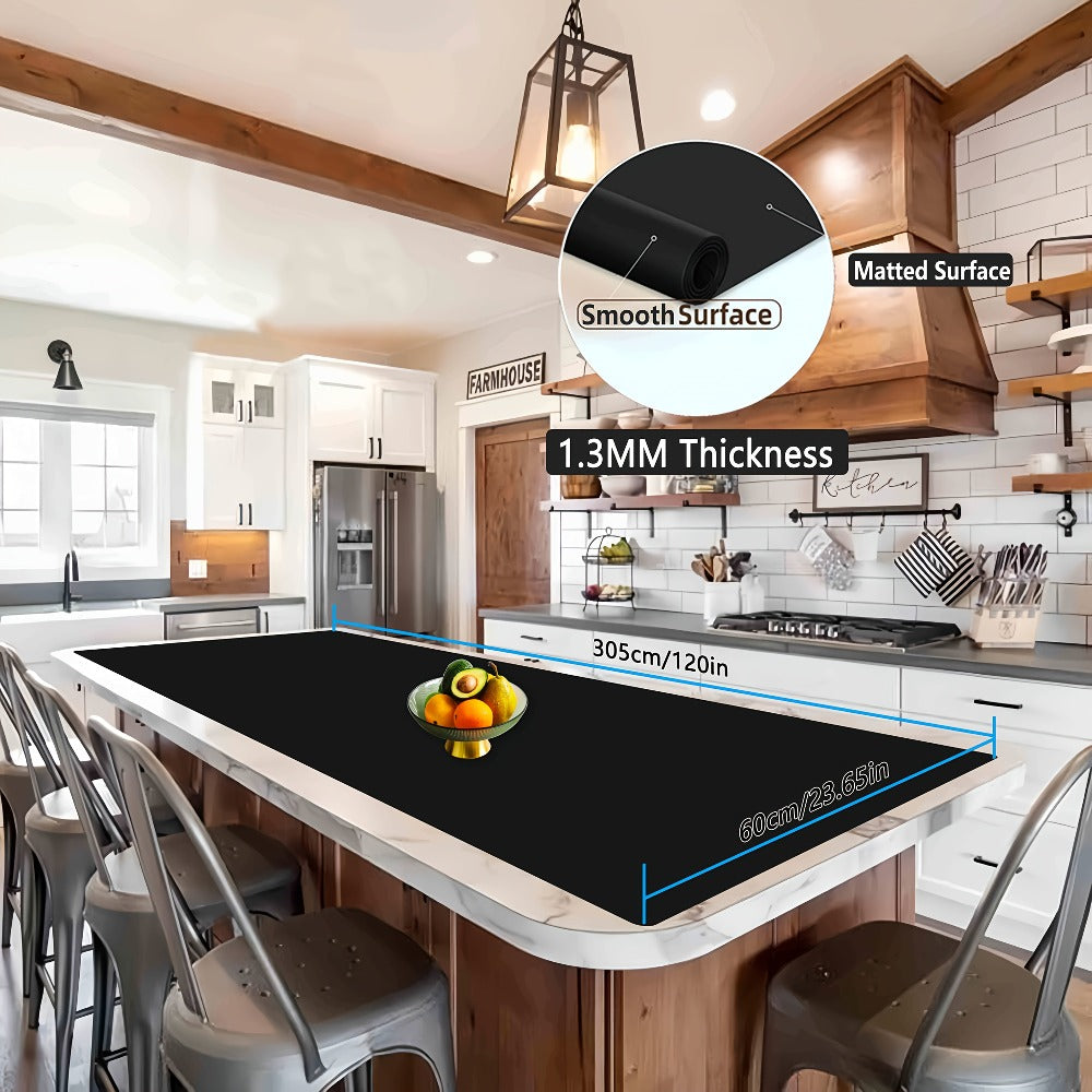 Extra Large Silicone Mat for Kitchen Counter – Nonslip Heat Resistant Countertop Protector, Nonstick Waterproof Craft Mat & Placemat, Multiple Sizes & Colors - product image 7
