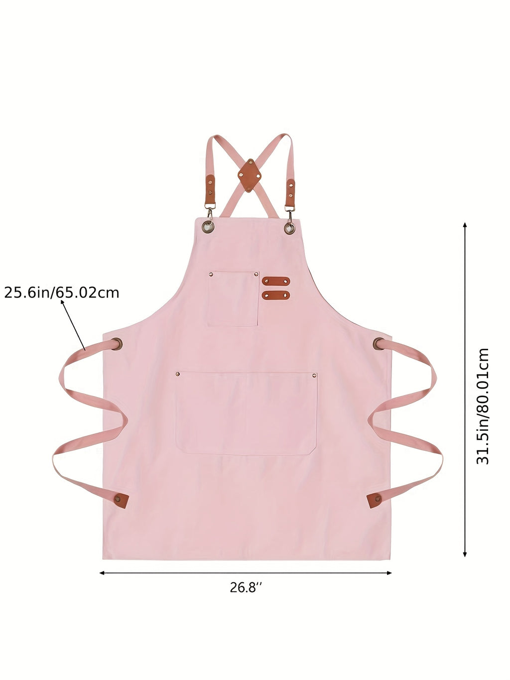 Festive Multi-Use Apron 12OZ Canvas Tool Apron With 3 Pockets - For Cooking, Gardening, Coffee Making, Thanksgiving & Christmas Gift Idea - Unisex Adjustable - product image 9