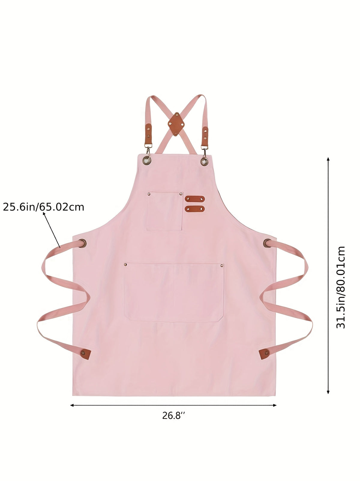 Festive Multi-Use Apron 12OZ Canvas Tool Apron With 3 Pockets - For Cooking, Gardening, Coffee Making, Thanksgiving & Christmas Gift Idea - Unisex Adjustable - product image 9