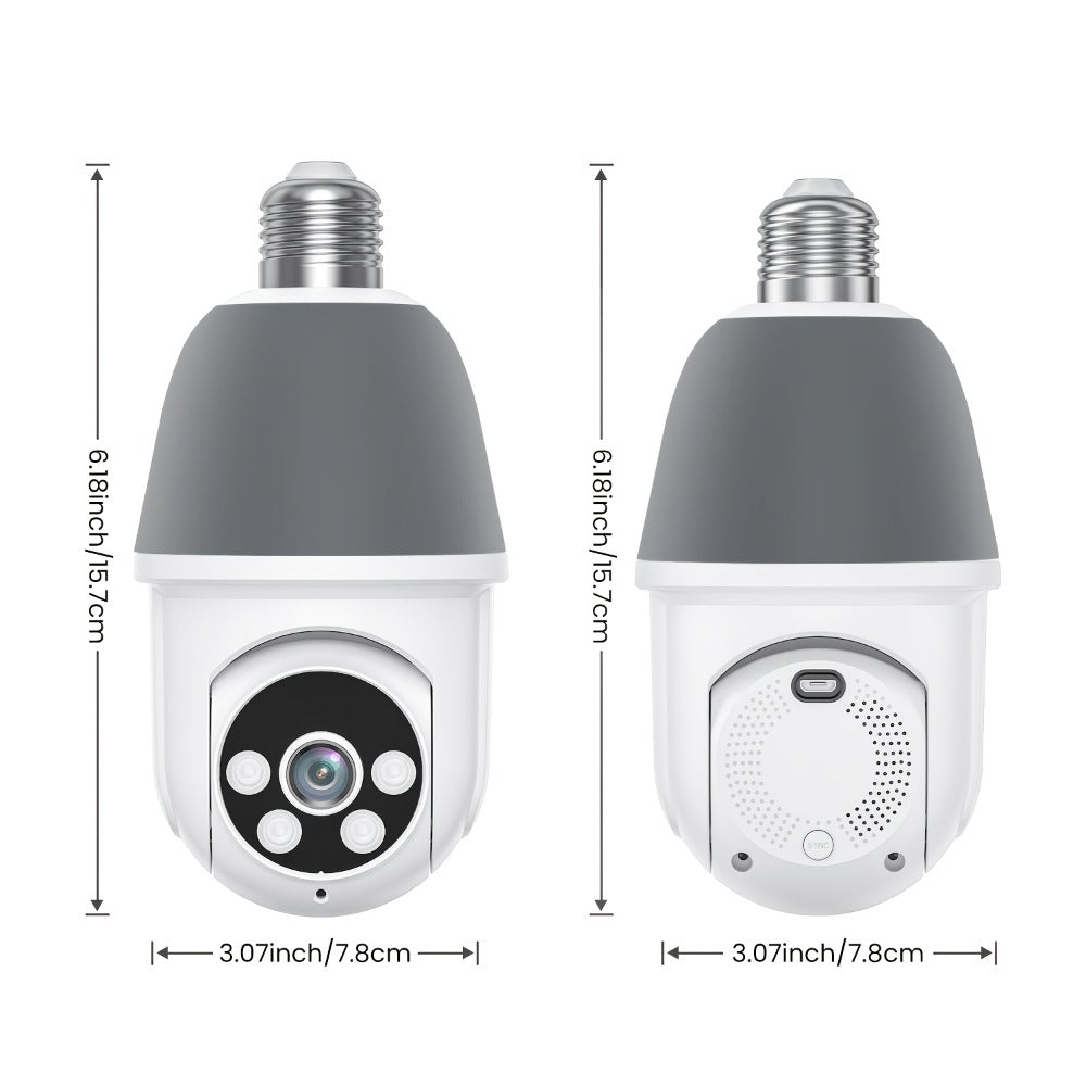 AI Auto Tracking Security Camera 360° Panoramic 1920P | Infrared Night Vision Two-Way Audio 2.4GHz USB Charging | Wireless Indoor Surveillance Camera Human Motion Detection - product image 4
