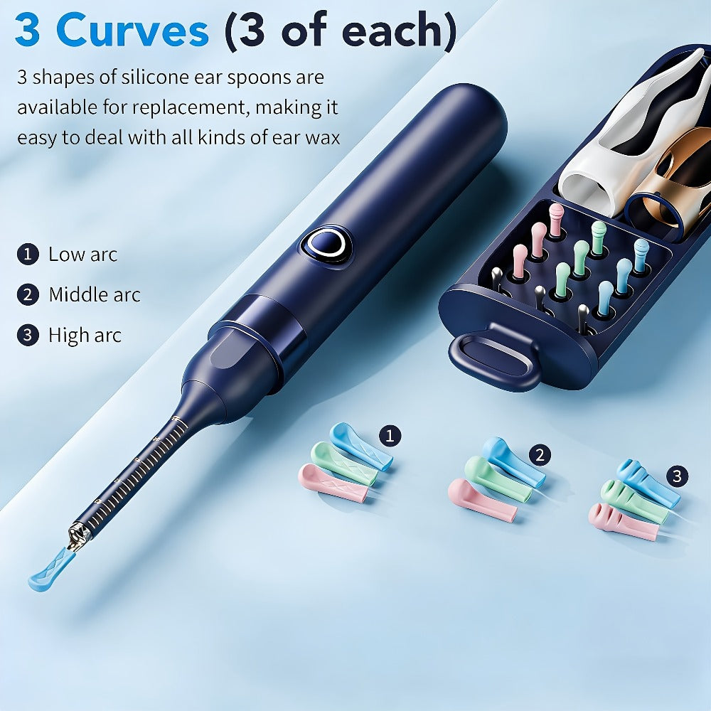 Upgraded 1080P Ear Wax Removal Tool with Camera & Storage Case – LED Light, iOS & Android Compatible, Complete Ear Cleaning Kit, Holiday & Birthday Gift for Whole Family - product image 6