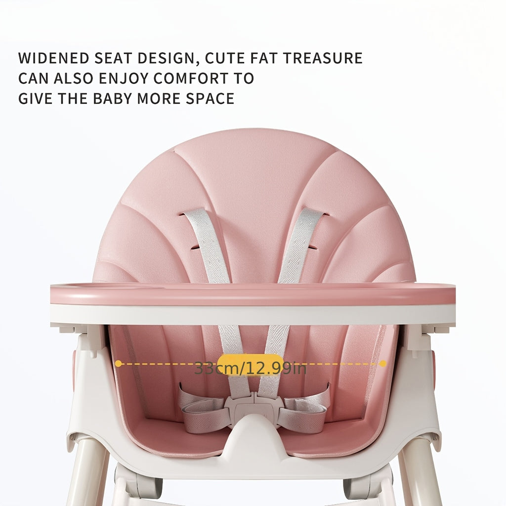 1pc Children's Multi-functional Dining Chair, Adjustable Children's Dining Chair Home Portable Dining Table Rocking Chair - product image 8