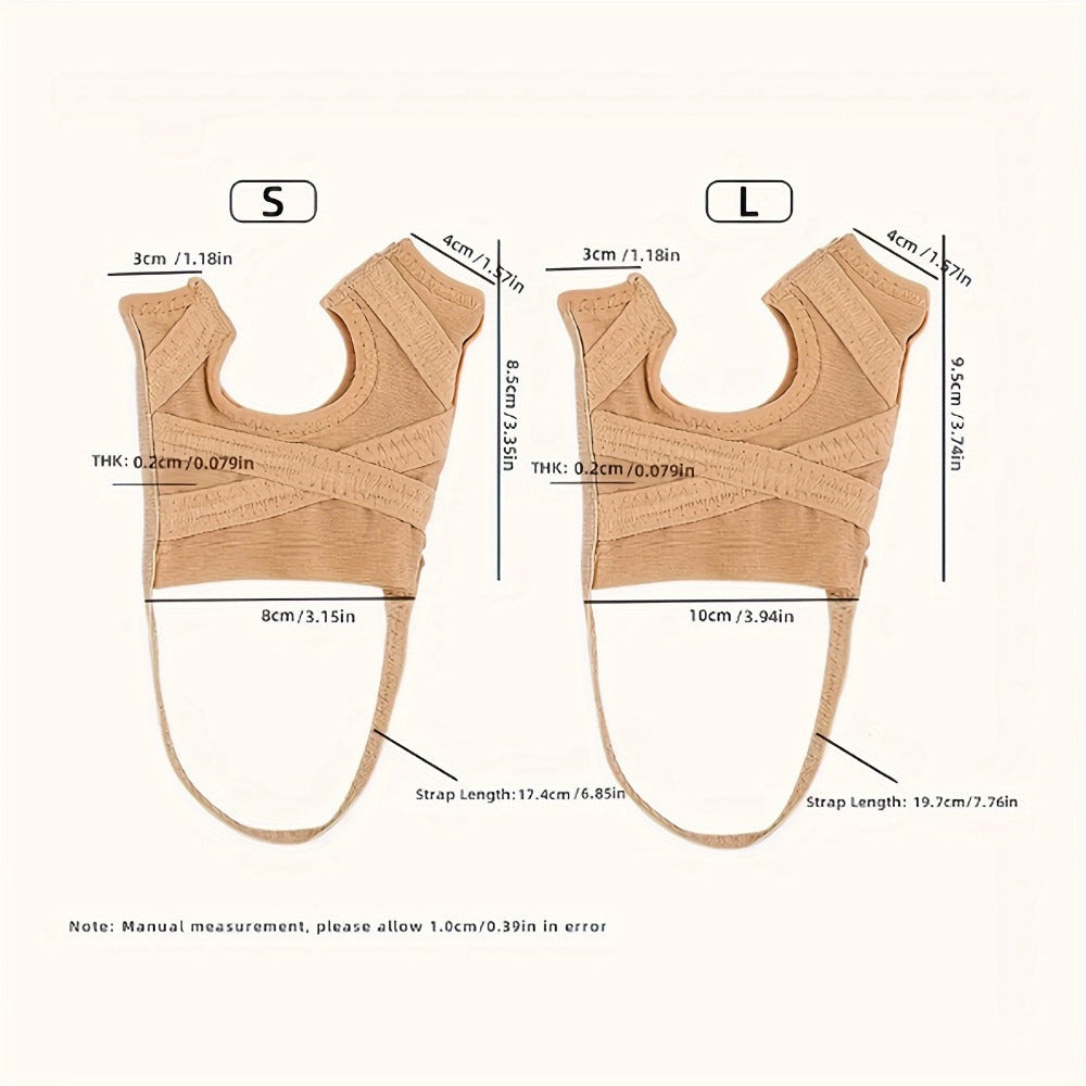 Bunion Corrector Toe Separator Splint Brace – Adjustable Big Toe Straightener for Women & Men, Day & Night Wear, Left & Right Foot - product image 3