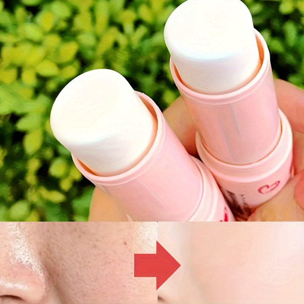 Matte Foundation Stick 2pcs Full Coverage Pore Minimizing — Long-Lasting Oil Control Korean Cosmetic Formula, Natural Concealer Moisturizing Base Makeup for Oily Combination Skin W - product image 6